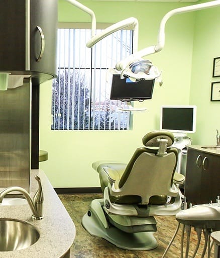 Dental office where root canal therapy is performed