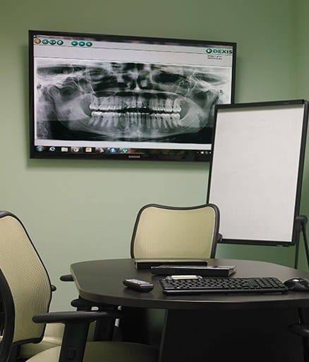Digital x-rays on computer screen
